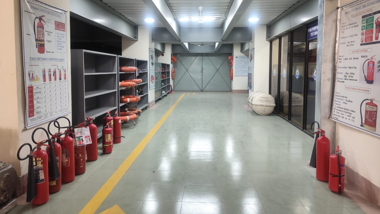 Damage Control & Fire Fighting, Life Saving Lab